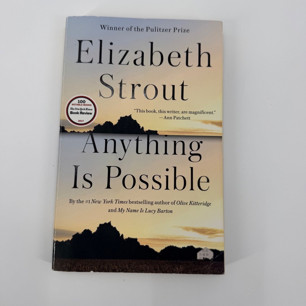 Anything Is Possible Elizabeth Strout Paperback Pulitzer Author Literary Fiction